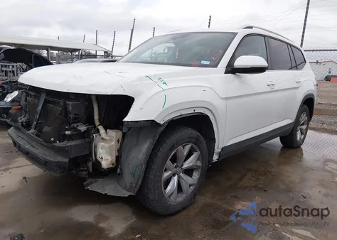 2018 Volkswagen Atlas 3.6L V6 Se/3.6L V6 Se W/Technology from USA, damaged, VIN 1V2DR2CA3JC561475